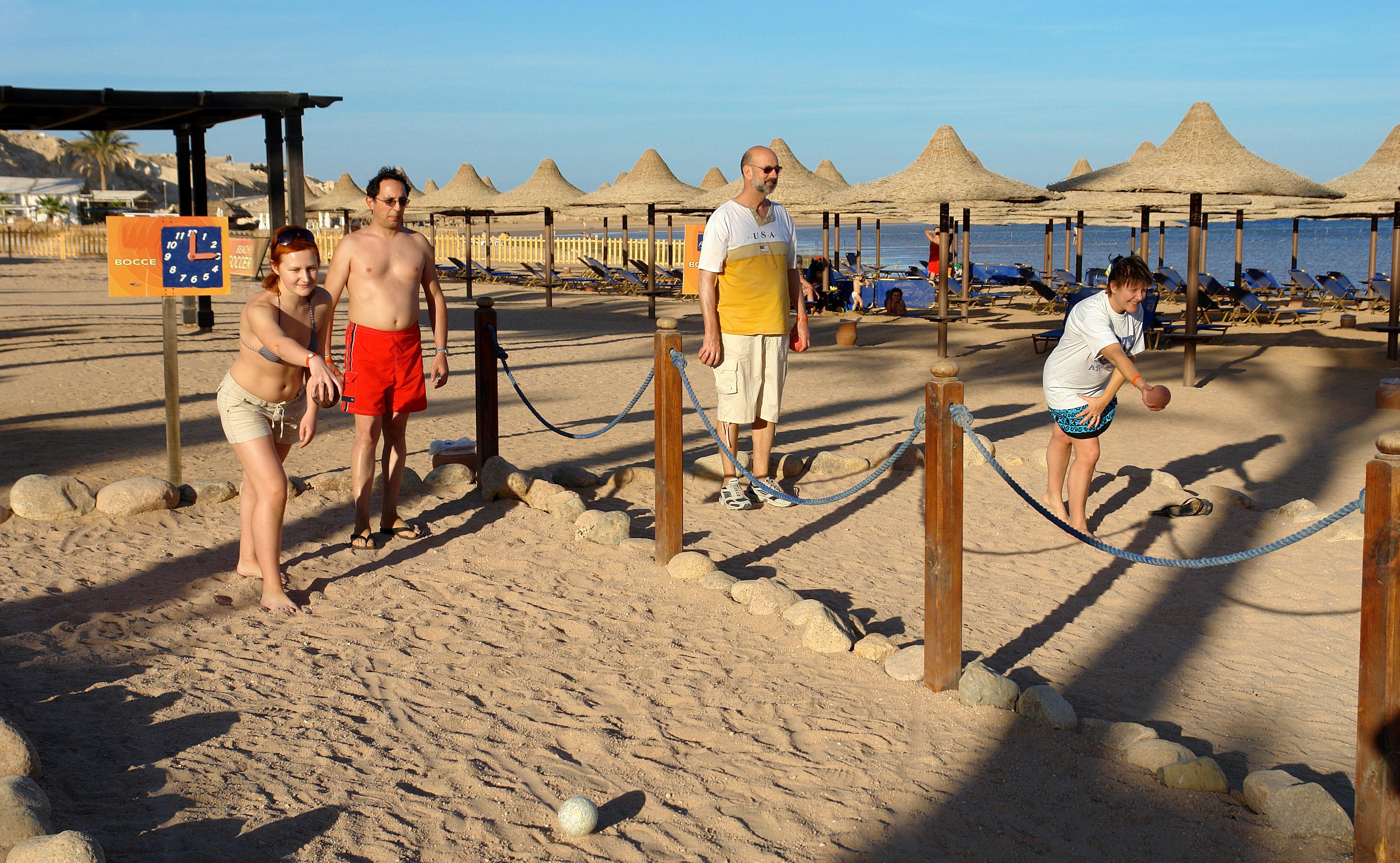 杰斯观景台度假酒店 沙姆沙伊赫 外观 照片 Boule players in Egypt
