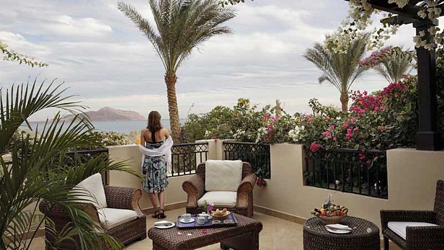 杰斯观景台度假酒店 沙姆沙伊赫 外观 照片 The view from a suite at the Ritz-Carlton, Sharm El Sheikh